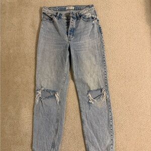 Abercrombie & Fitch High Rise Dad Jeans